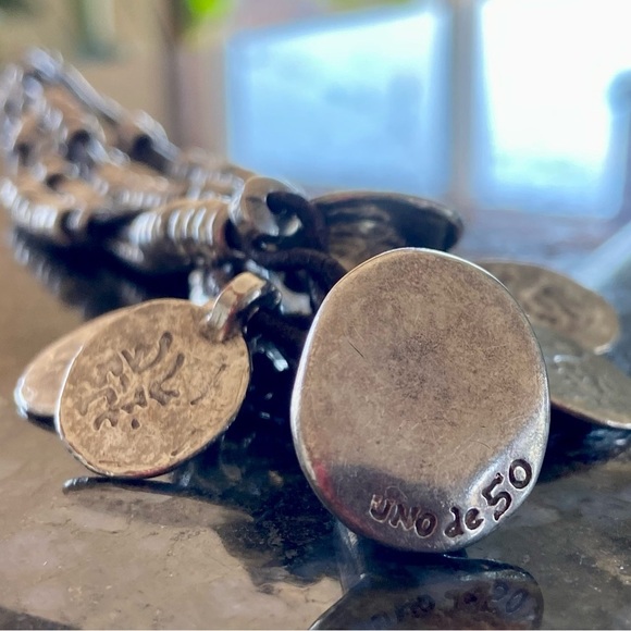 Uno de 50 Coin Charm Bracelet - Picture 5 of 14